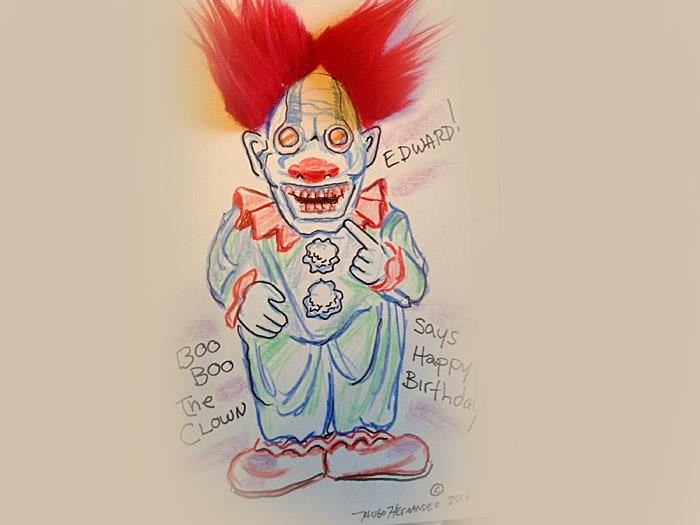 Boo Boo the Clown, By Hugo (Indiana)